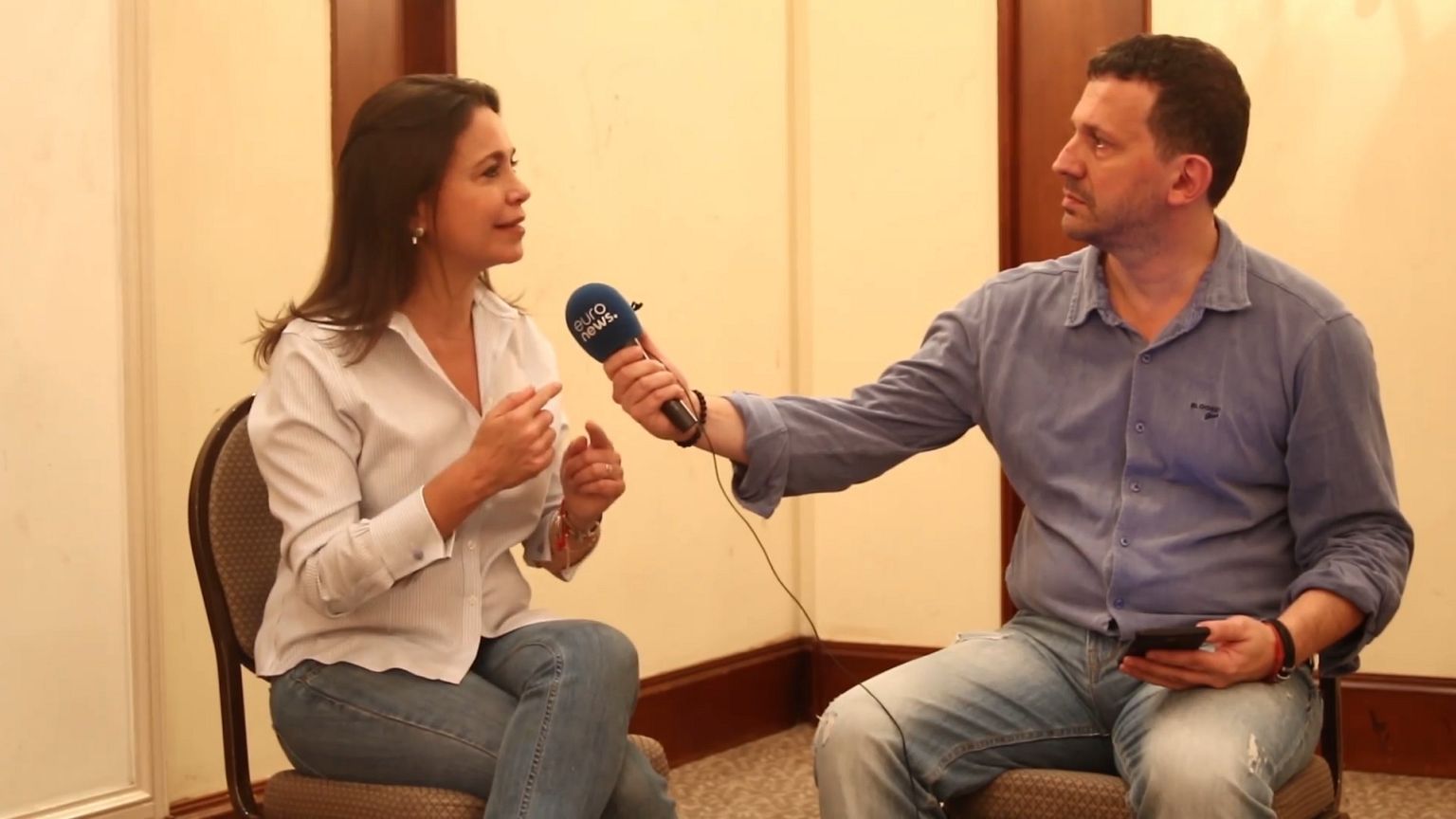 Entrevista a María Corina Machado, opositora venezolana que llamó a boicotear las elecciones