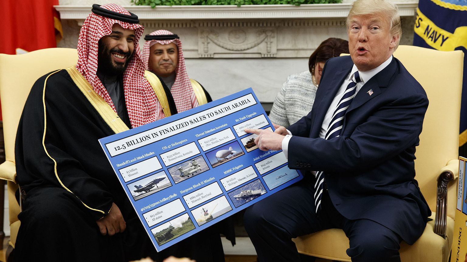 Image: Donald Trump, Mohammed bin Salman