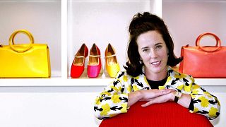 Image: KATE SPADE POSE WITH HANDBAGS