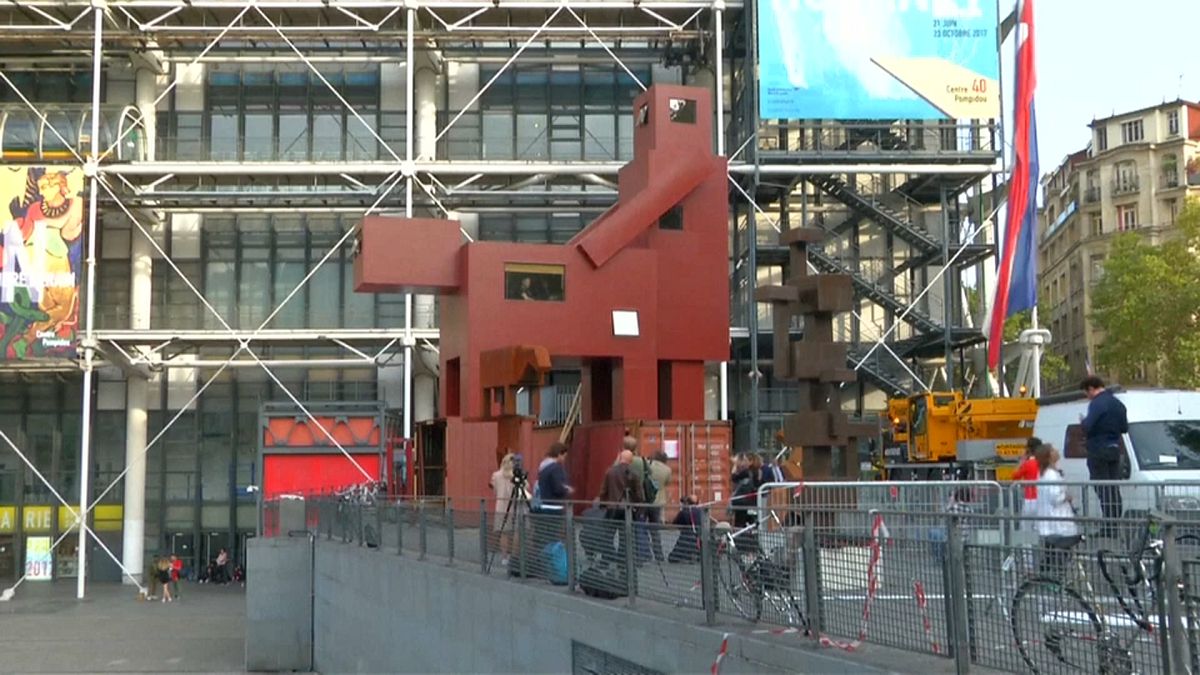 Centro Pompidou acolhe obra polémica