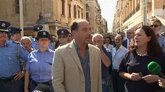 Avrupa Parlamentosu'ndan Galizia için saygı duruşu