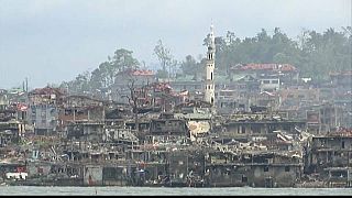 Filippine, le prime immagini di Marawi dopo la battaglia