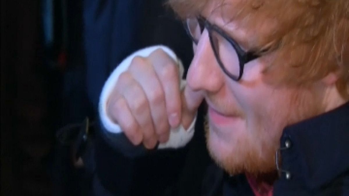 Balesetet szenvedett Ed Sheeran