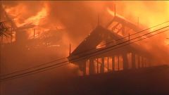 Landmark hotel in Yangon burns to the ground