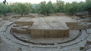 Αρχαιολογική ανακάλυψη: Στο φως το αρχαίο θέατρο της Θουρίας - ΦΩΤΟ