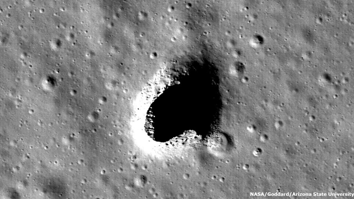 Espace : bientôt une base lunaire dans une grotte géante ?