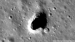 Espace : bientôt une base lunaire dans une grotte géante ?
