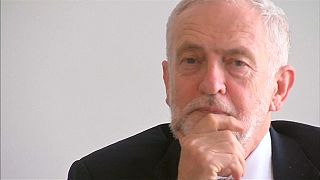 British Labour leader Jeremy Corbyn takes a different message to Brussels