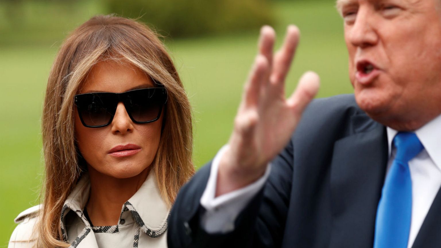 Sosyal medyada Melania Trump dublör kullanıyor tartışması