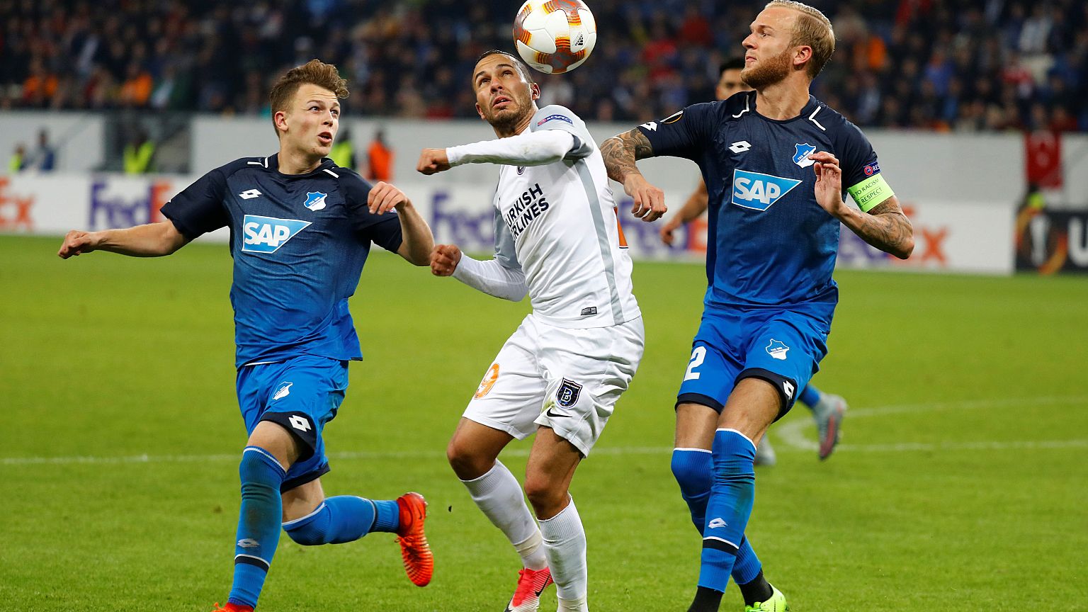 Başakşehir Avrupa Ligi'nde Hoffenheim'a 3-1 yenildi