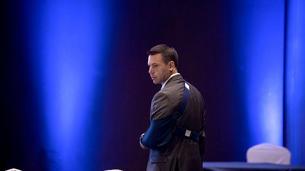 Image: Acting Homeland Security Secretary Kevin McAleenan arrives to a meet Image: Acting Homeland Security Secretary Kevin McAleenan arrives to a meet