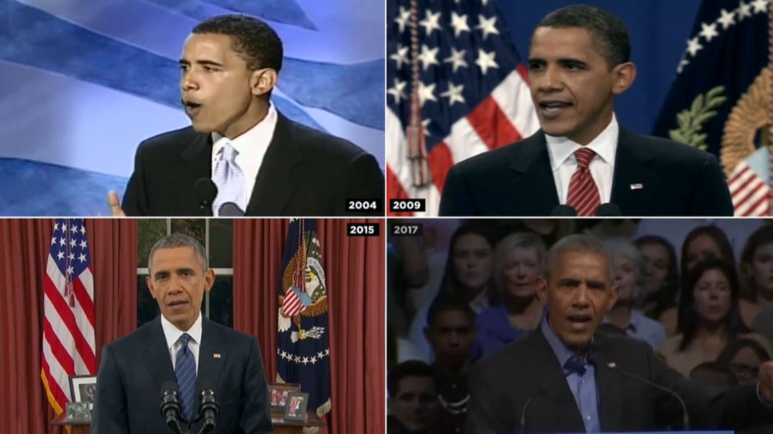 Obama: before, during and after