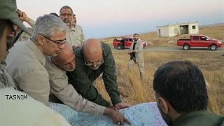 فرمانده نیروهای مسلح ایران از جبهه حلب بازدید کرد