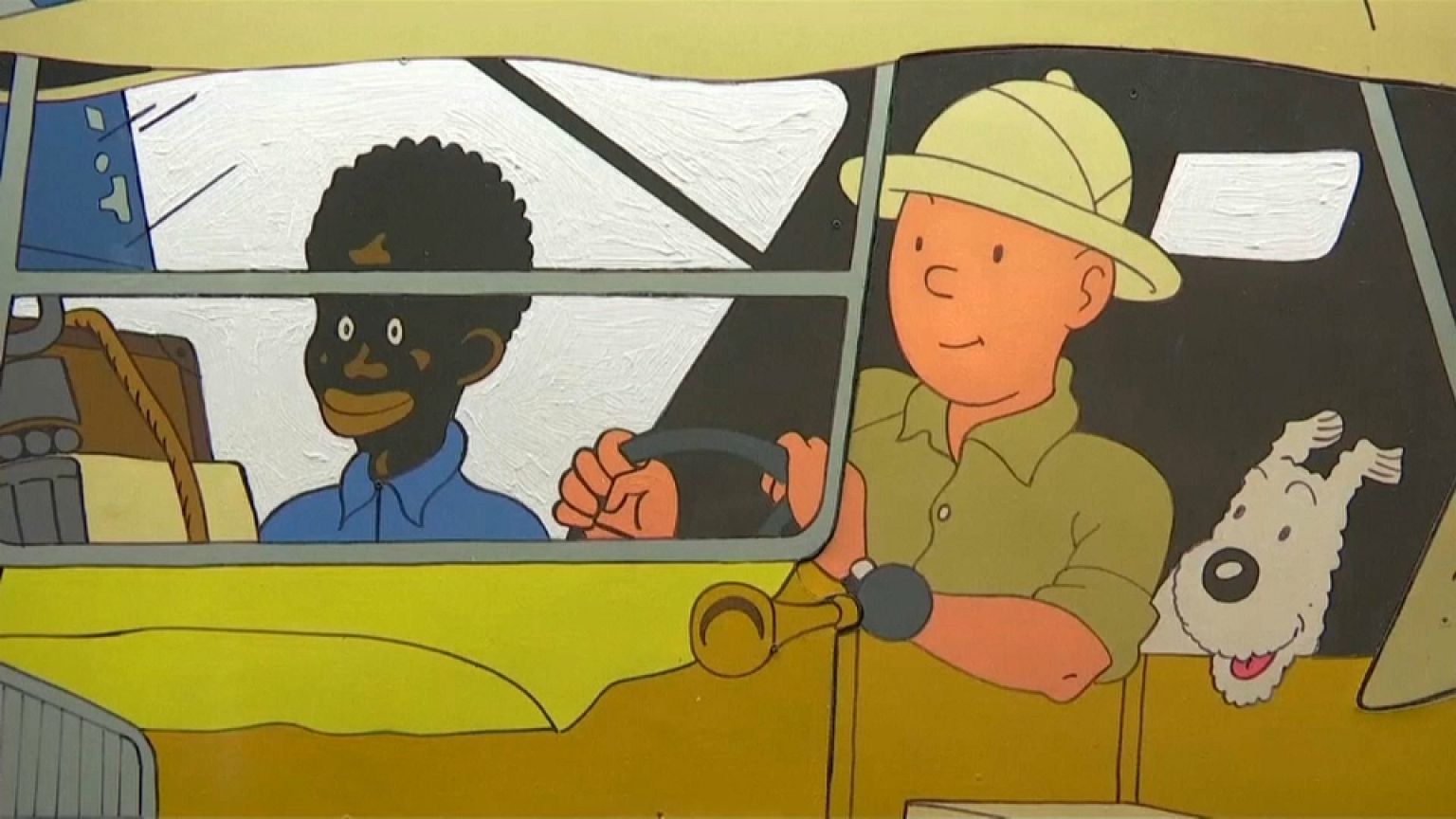 Les deux derniers dessins d'Hergé aux enchères