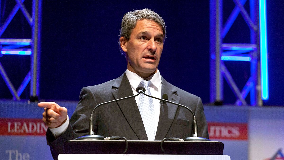 Image: FILE PHOTO: Former Virginia Attorney General Cuccinelli speaks at th