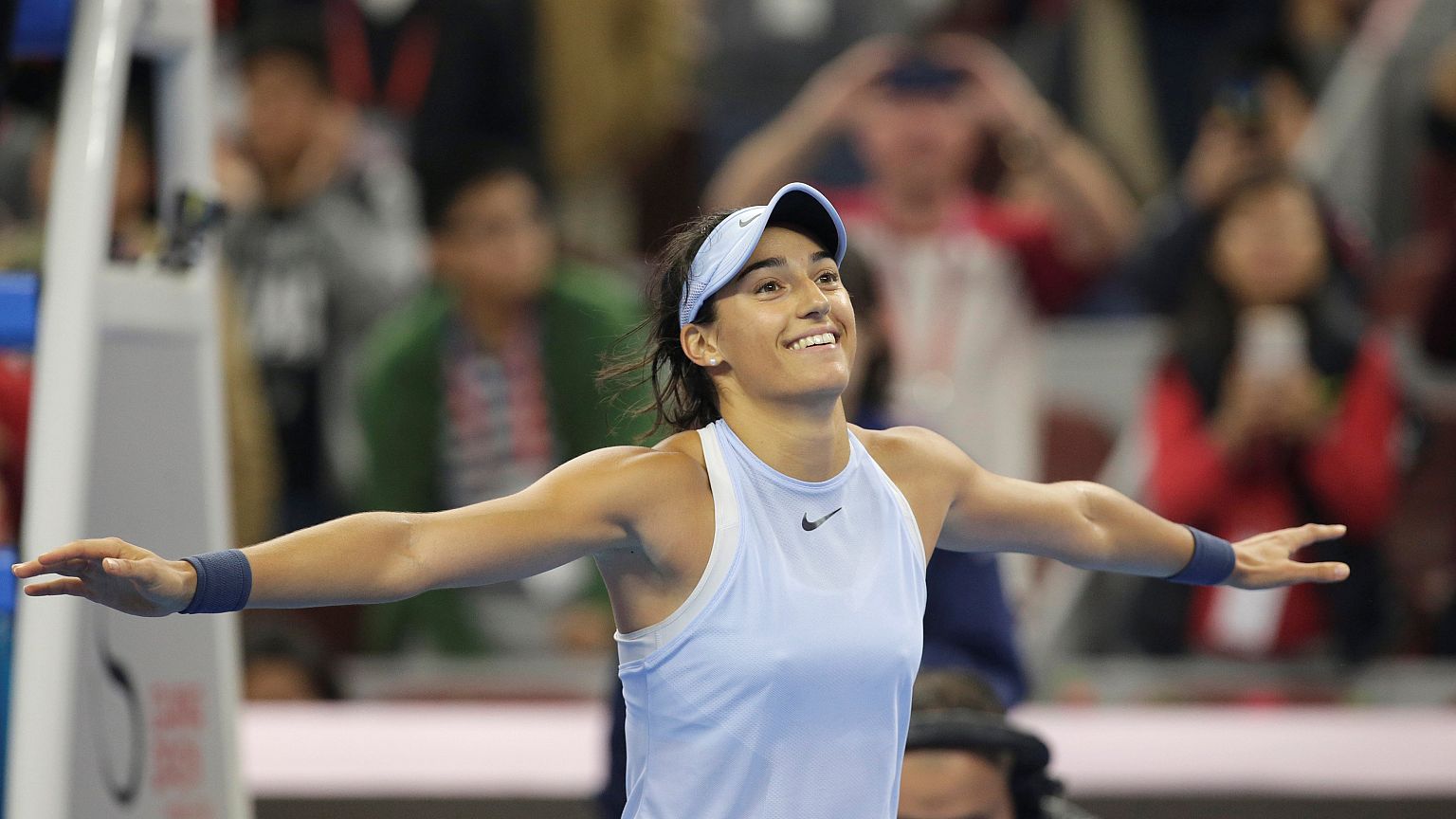 Caroline Garcia part à la découverte du Masters
