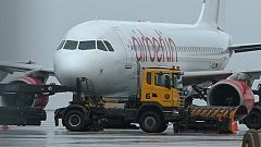 Air-Berlin-Flugzeug hängt auf Island fest