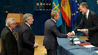 El rey, a la 'reconquista' de la unidad española en los Premios Princesa de Asturias