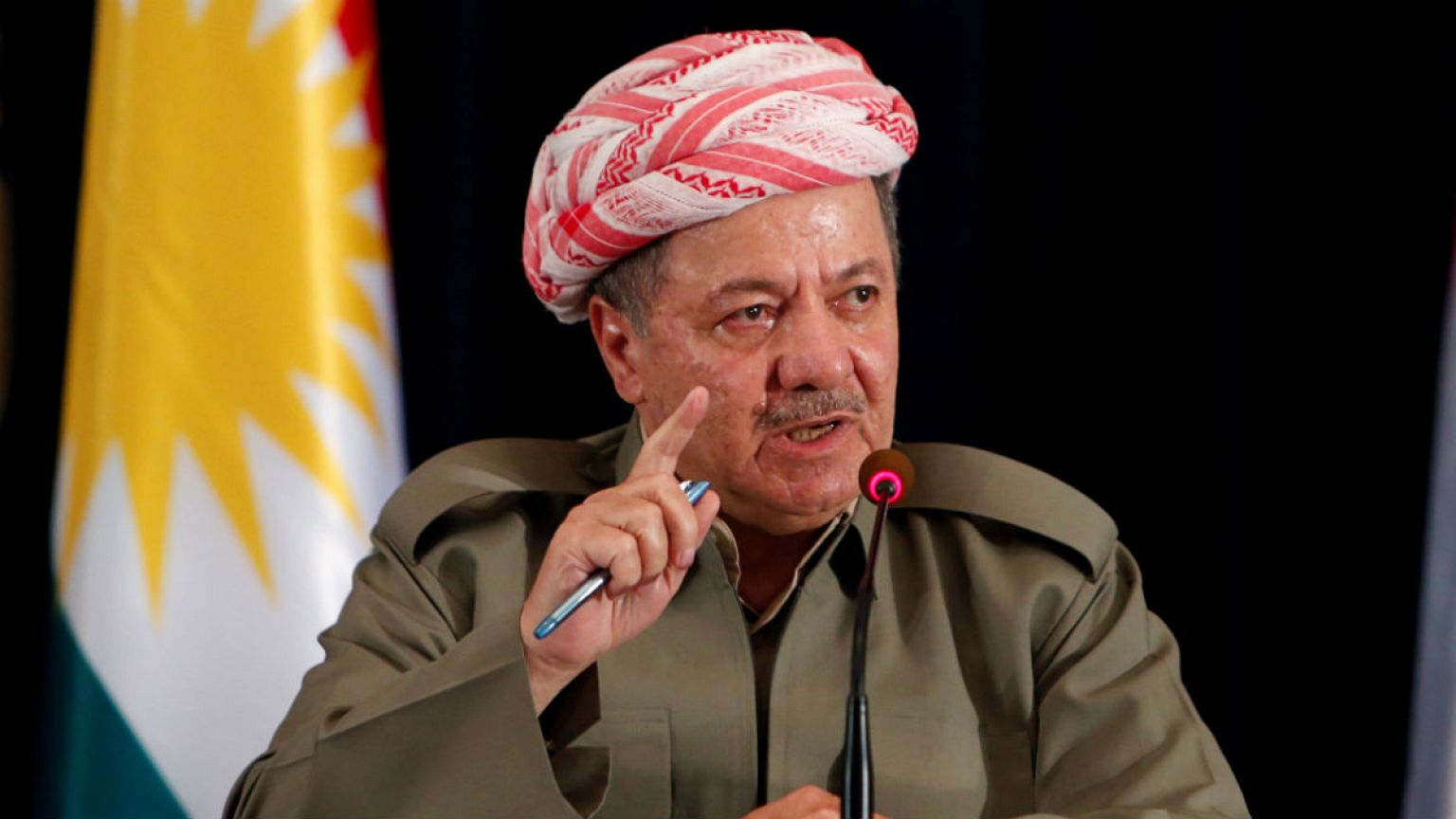 مسعود بارزانی بغداد را به تلاش برای «نسل‌کشی» متهم کرد