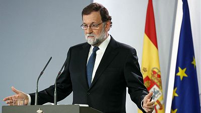 Rajoy says he will sack Catalan government, call regional elections