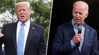 President Donald Trump and former Vice President Joe Biden