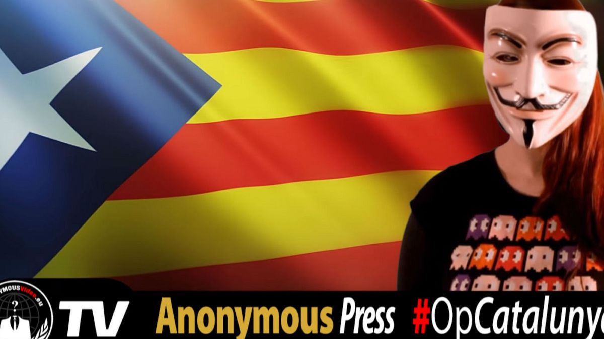 Los "hackers" de Anonymous bloquean la página web del Tribunal Constitucional por Cataluña