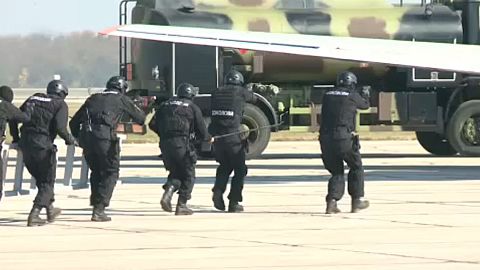 Belgrad'ın kurtuluşunun 73. yıldönümü törenleri
