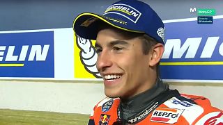 MOTO GP: Avustralya GP'sini Marquez  kazandı