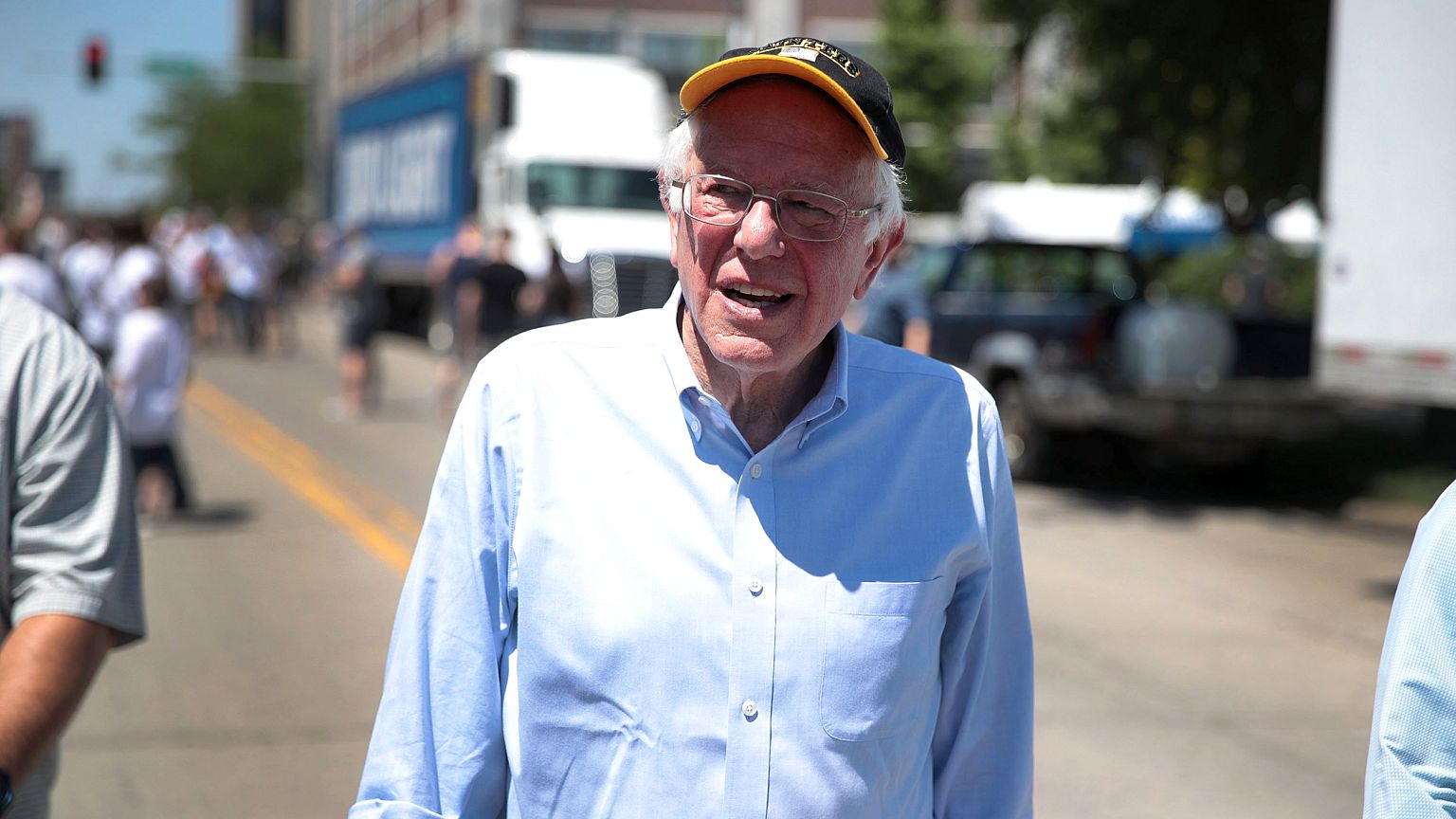 Image: Democratic Presidential Candidates Attend Capital City Pride Festivi