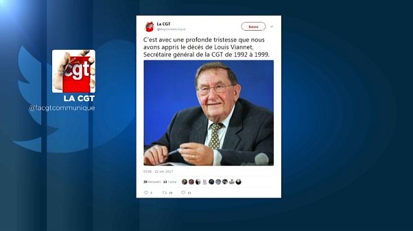 Décès de Louis Viannet, ancien leader de la CGT Décès de Louis Viannet, ancien leader de la CGT