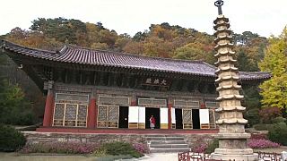 Hidden North Korea: NBC's Keir Simmons visits Pohynsa Temple