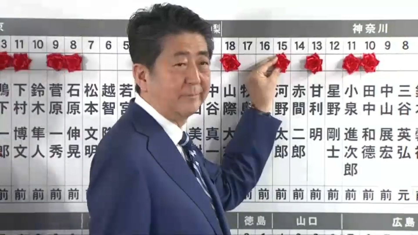 Japan Election Abe Hails Massive Win But What Now For The Country S Pacifist Constitution Euronews