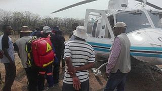 [Photos] Botswana president leads rescue of man lost in bush