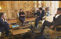 Quando Nemo, o cão presidencial francês, se alivia em pleno Eliseu