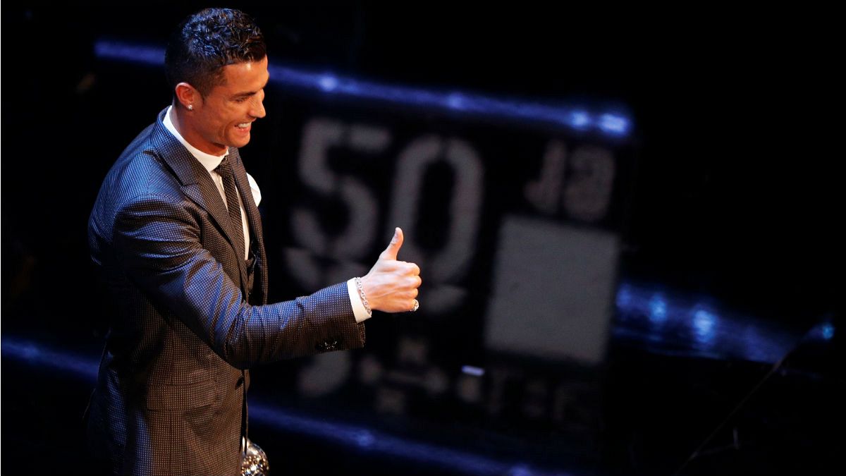Ronaldo and Lieke Martens win FIFA player of the year awards