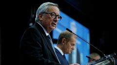 Jean-Claude Juncker says Commission is not negotiating Brexit deal in "hostile mood"