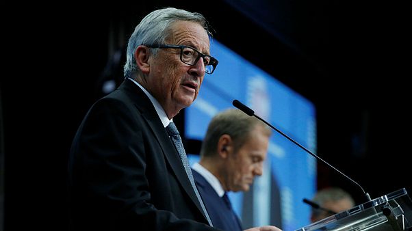 Jean-Claude Juncker says Commission is not negotiating Brexit deal in "hostile mood" Jean-Claude Juncker says Commission is not negotiating Brexit deal in "hostile mood"