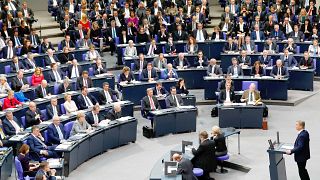 L'AFD au Bundestag, première polémique