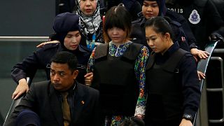 Kim Jong Nam murder suspects wheeled around crime scene