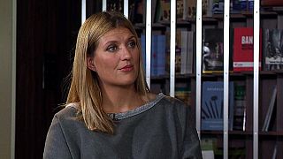 ICAN's Beatrice Fihn speaks about nuclear weapons after winning Nobel Peace Prize 2017