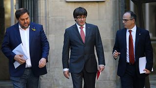 Expectativa máxima para um encontro entre Puigdemont e Rajoy