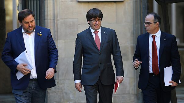 Expectativa máxima para um encontro entre Puigdemont e Rajoy Expectativa máxima para um encontro entre Puigdemont e Rajoy