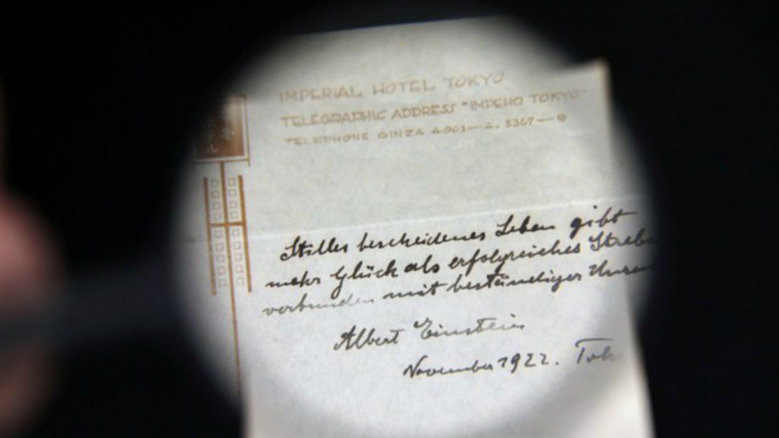Cómo ser feliz, según Albert Einstein (sin pagar 1,3 millones)