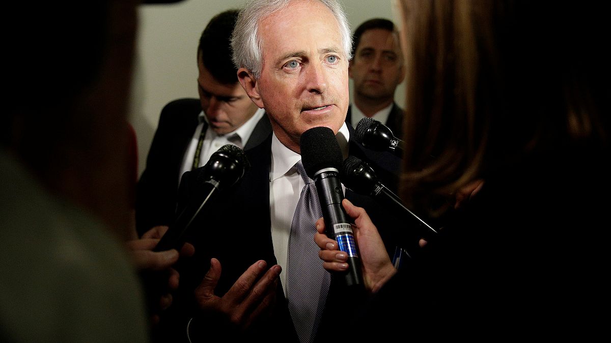 Twitter feud between Trump and Corker erupts over tax cuts