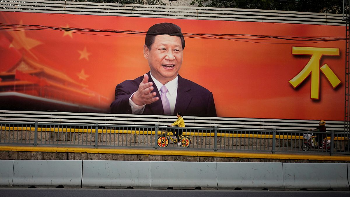 China's Communist Party unveils new top leadership panel with President Xi Jinping at its head