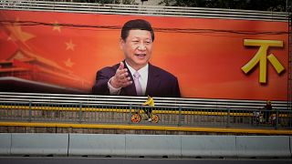 China's Communist Party unveils new top leadership panel with President Xi Jinping at its head