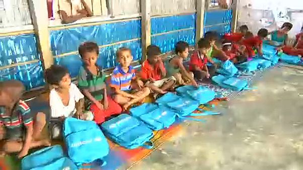 UNICEF iskolák rohingja gyerekeknek UNICEF iskolák rohingja gyerekeknek