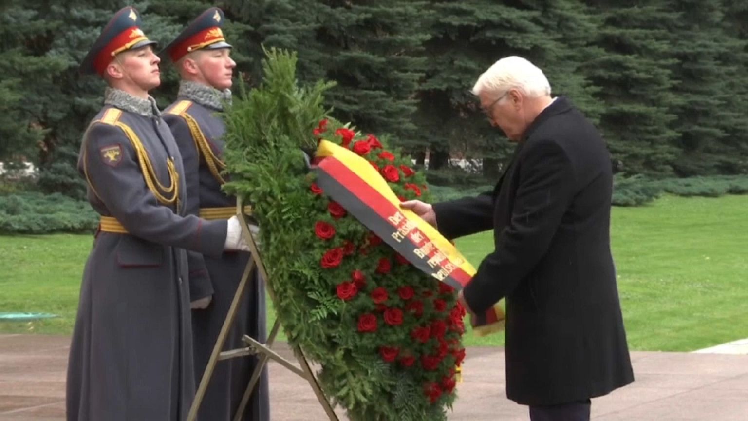 Президент Германии в Москве