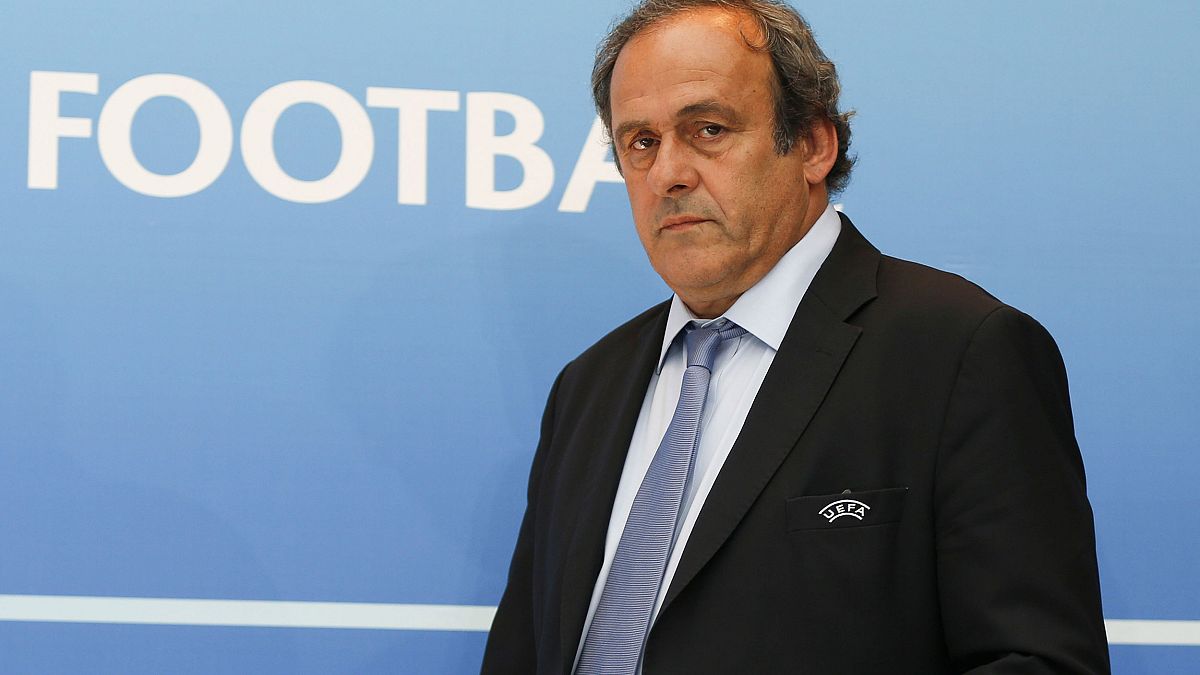 Image: UEFA chief Michel Platini in Monaco