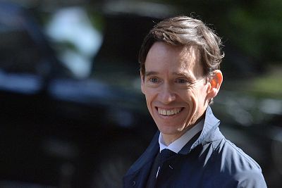 Rory Stewart arrives at 10 Downing Street on Tuesday.